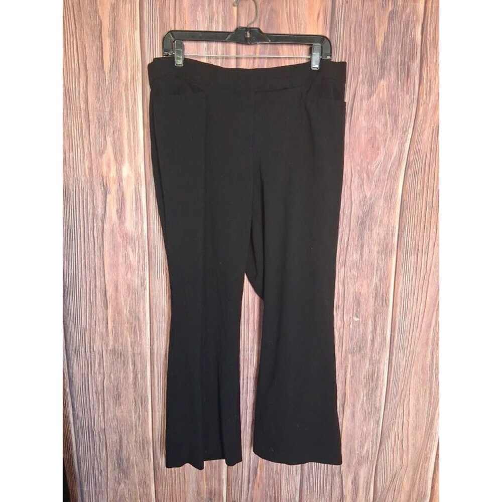 Jm collections black dress work pants size 14 petite